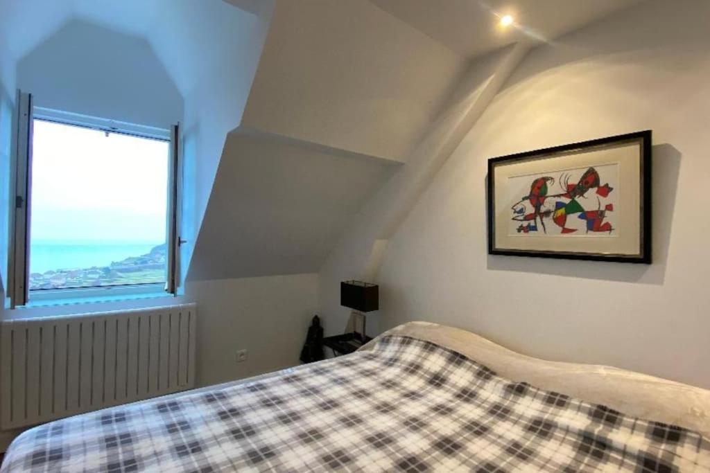 LE GRAND LARGE Superbe appartement vue sur mer Hautot-sur-Mer Extérieur photo